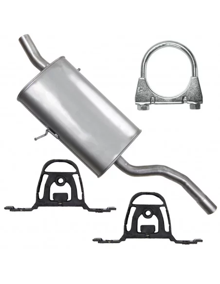 Tłumik końcowy BMW 3 316 318 E46 12.1997-12.2005 1.8 1.9 2.0 Sedan Kombi Touring Coupe Cabrio Tłumik końcowy BMW 3 316 318 E46 12.1997-12.2005 1.8 1.9 2.0 Sedan Kombi Touring Coupe Cabrio