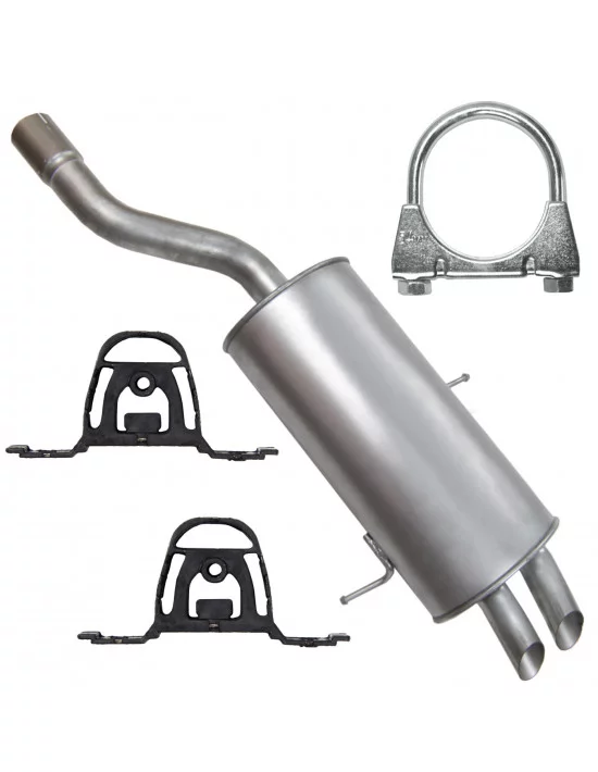 Tłumik końcowy BMW 3 320 323 328 E46 12.1997-12.2005 2.0 2.5 2.8 Sedan Kombi Touring Coupe Cabrio Tłumik końcowy BMW 3 320 323 328 E46 12.1997-12.2005 2.0 2.5 2.8 Sedan Kombi Touring Coupe Cabrio