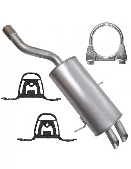 Tłumik końcowy BMW 3 320 323 328 E46 12.1997-12.2005 2.0 2.5 2.8 Sedan Kombi Touring Coupe Cabrio Tłumik końcowy BMW 3 320 323 328 E46 12.1997-12.2005 2.0 2.5 2.8 Sedan Kombi Touring Coupe Cabrio