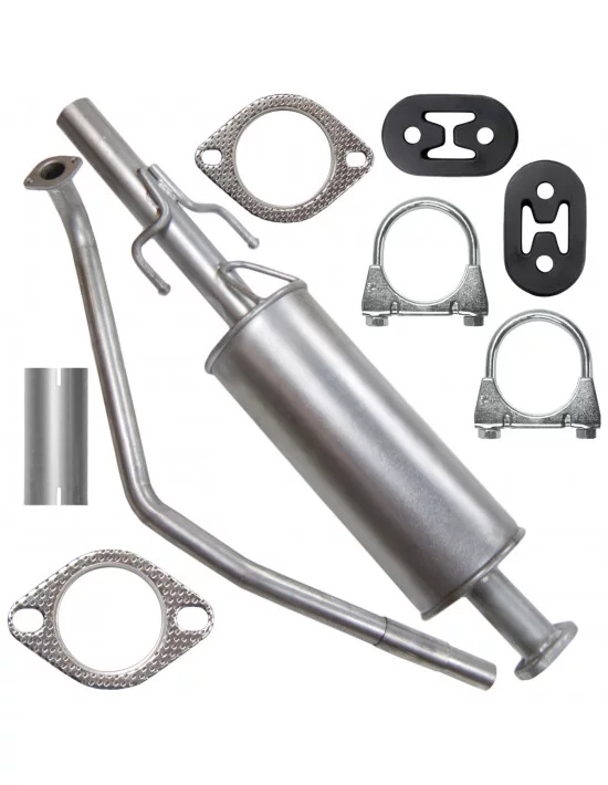 Tłumik środkowy Daewoo Chevrolet Kalos T200 12.2002-05.2008 1.2 1.4 Hatchback Sedan