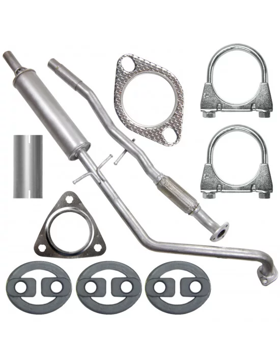 Tłumik środkowy Chevrolet Spark 1 I M150 M300 09.2000-10.2016 0.8 1.0 Hatchback