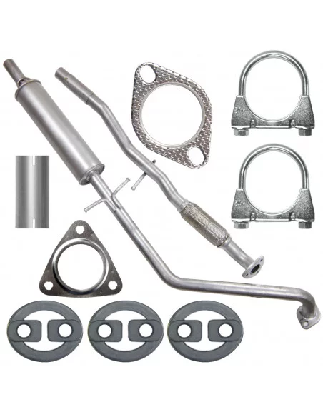 Tłumik środkowy Chevrolet Spark 1 I M150 M300 09.2000-10.2016 0.8 1.0 Hatchback