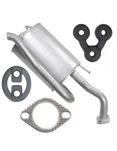 Tłumik końcowy Chevrolet Spark 1 I M150 M300 09.2000-10.2016 0.8 1.0 Hatchback