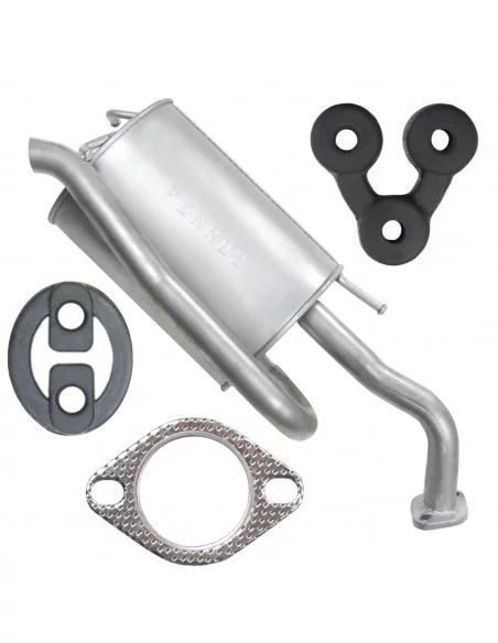 Tłumik końcowy Chevrolet Spark 1 I M150 M300 09.2000-10.2016 0.8 1.0 Hatchback