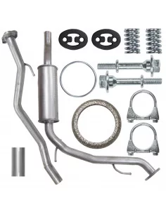 Tłumik środkowy Honda Jazz 2 II GD GE3 GE2 10.2001-10.2008 1.2 1.4 Hatchback