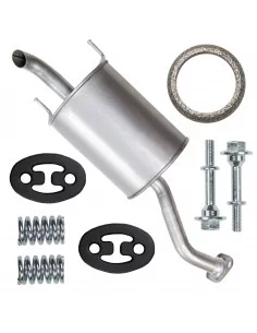 Tłumik końcowy Honda Jazz 2 II GD GE3 GE2 10.2001-10.2008 1.2 1.4 Hatchback