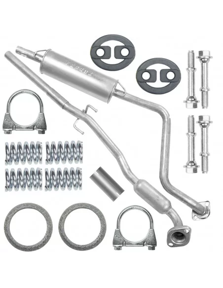 Tłumik środkowy Toyota Yaris 1 I P1 01.1999-10.2005 1.3 Hatchback