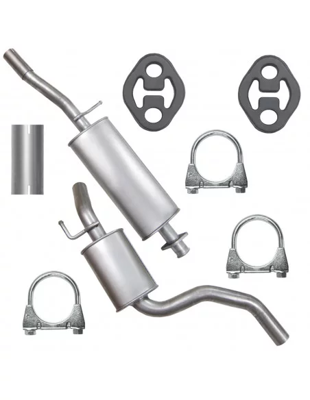 Tłumik środkowy Alfa Romeo 147 937 09.2000-03.2010 1.6 2.0 Hatchback