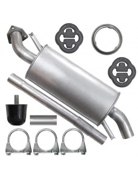 Tłumik środkowy Audi 100 C4 12.1990-07.1994 2.5 TDI Sedan Kombi Avant Tłumik środkowy Audi 100 C4 12.1990-07.1994 2.5 TDI Sedan Kombi Avant
