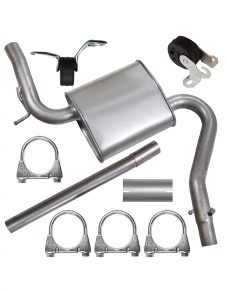 Tłumik środkowy Audi A4 B6 B7 01.2000-06.2008 1.6 Sedan Kombi Avant Tłumik środkowy Audi A4 B6 B7 01.2000-06.2008 1.6 Sedan Kombi Avant