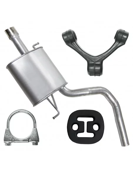 Tłumik końcowy Audi A4 B6 B7 01.2000-06.2008 1.6 Sedan Kombi Avant