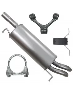 Tłumik końcowy Skoda Superb 1 I 12.2001-03.2008 1.9 TDI 2.0 TDI Sedan