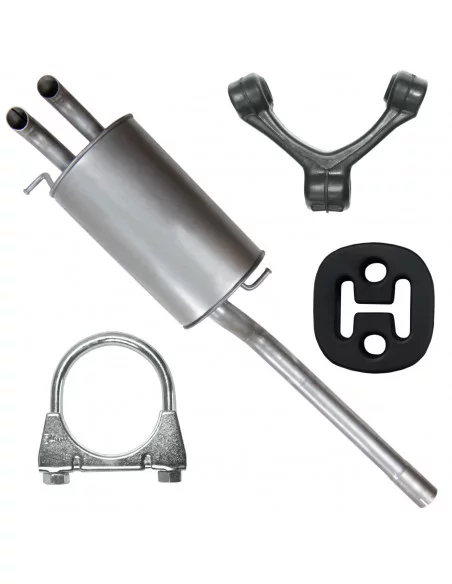 Tłumik końcowy Volkswagen Caddy III 3 2K 04.2004-05.2015 1.9 TDI