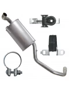 Tłumik końcowy Volkswagen Lupo 10.1998-08.2005 1.4 Hatchback