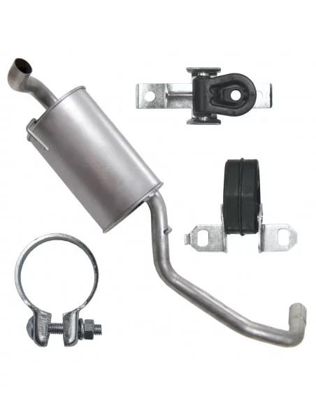 Tłumik końcowy Volkswagen Lupo 10.1998-08.2005 1.4 Hatchback