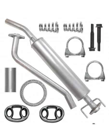 Tłumik środkowy Opel Vectra B II 2 01.1995-08.2002 1.6 Hatchback Sedan Kombi