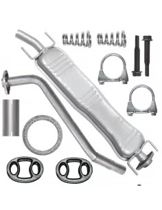 Tłumik środkowy Opel Vectra B II 2 01.1995-08.2002 1.8 2.0 2.2 2.5 Hatchback Sedan Kombi