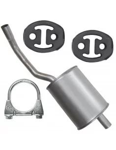 Tłumik końcowy Fiat Panda II 2 01.2003-12.2012 1.3 MJTD