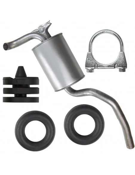 Tłumik końcowy Mercedes 190 W201 10.1982-08.1993 2.0i 2.0 D