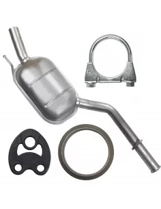 Tłumik środkowy Mercedes 200 200D 230 250 W124 T124 12.1984-06.1995 2.0D 2.0 i 2.3 2.5 D Sedan Kombi