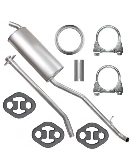 Tłumik końcowy Mercedes A A140 A160 A190 W168 07.1997-08.2004 1.4i 1.6 1.9 Hatchback LWB