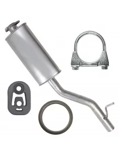 Tłumik środkowy Mercedes C180 C200 W203 T203 CL203 03.2001-05.2008 1.8 2.0 Sedan Kombi Coupe