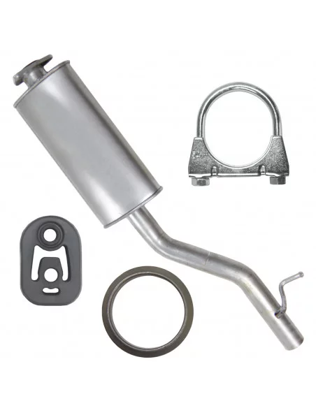 Tłumik środkowy Mercedes C180 C200 W203 T203 CL203 03.2001-05.2008 1.8 2.0 Sedan Kombi Coupe