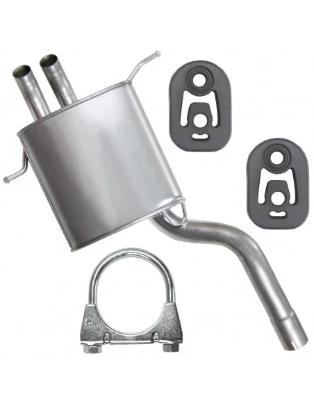 Tłumik końcowy Mercedes C180 C200 CL203 03.2001-05.2008 1.8 2.0 Coupe