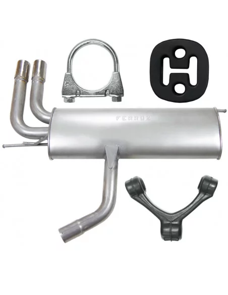 Tłumik końcowy Seat Leon II 2 1P1 05.2005-08.2013 2.0 TDI