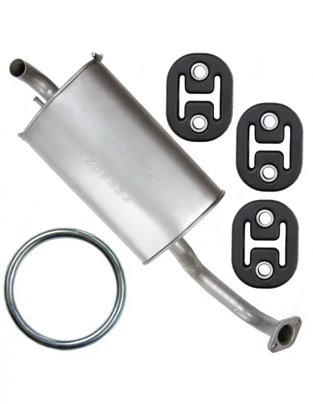 Tłumik końcowy Nissan Primera 2 III P12 12.2001-12.2007 1.6 1.8 Hatchback Sedan