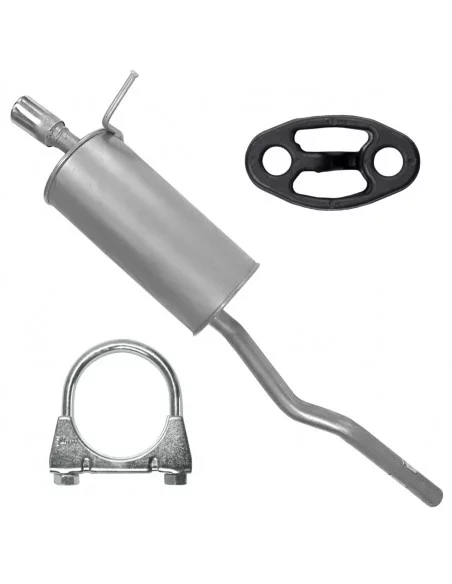 Tłumik końcowy Dacia Duster 2WD 1 I 04.2010-01.2018 1.6i