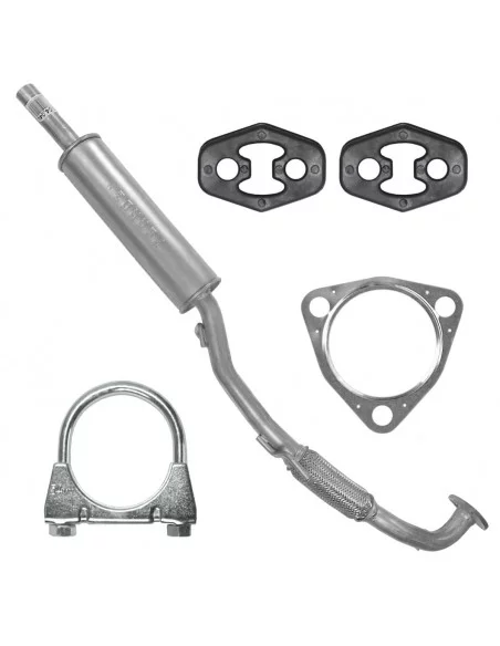 Tłumik środkowy Seat Ibiza 3 III 6L 09.2001-12.2008 1.2i Hatchback