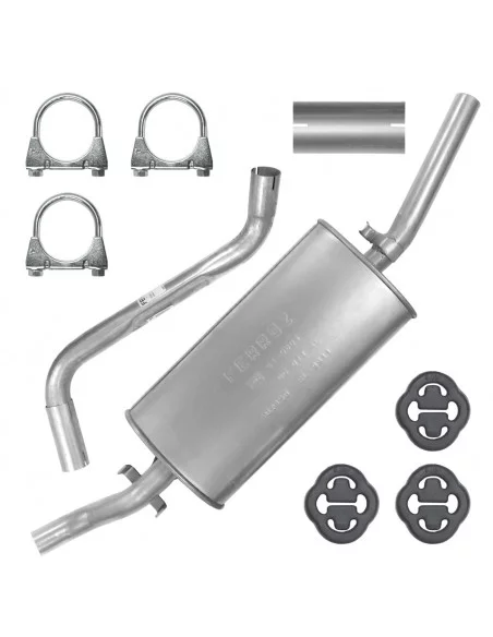 Tłumik końcowy Volkswagen Scirocco 2 II 08.1980-07.1992 1.1 1.3 1.5