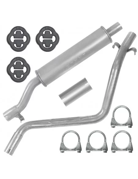 Tłumik środkowy Volkswagen Scirocco 2 II 08.1980-07.1992 1.6