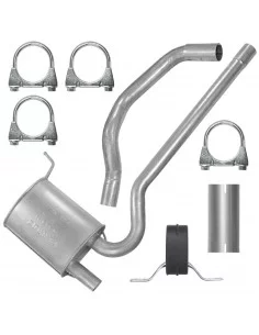 Tłumik środkowy Volkswagen Passat B5 10.1996-09.2000 1.8 1.9 TDI Sedan Kombi Variant