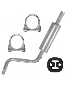 Tłumik środkowy Volkswagen Caddy III 3 2K 04.2004-05.2015 1.6 2.0 SDI