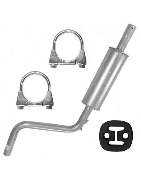 Tłumik środkowy Volkswagen Caddy III 3 2K 04.2004-05.2015 1.6 2.0 SDI