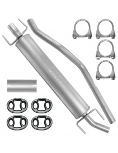 Tłumik środkowy Opel Astra H III 3 03.2004-12.2014 1.6 1.8 Kombi Caravan