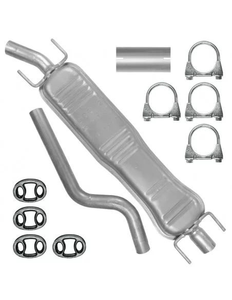 Tłumik środkowy Opel Astra H III 3 03.2004-12.2014 1.9 CDTI Hatchback GTC