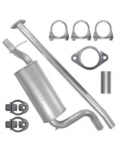 Tłumik środkowy Ford Focus II 2 MK2 09.2004-09.2011 1.6 TDCI 1.8 TDCI Hatchback Sedan Kombi