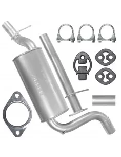 Tłumik środkowy Ford Focus II 2 MK2 09.2004-09.2011 2.0 TDCI Hatchback Sedan Kombi Cabrio CC