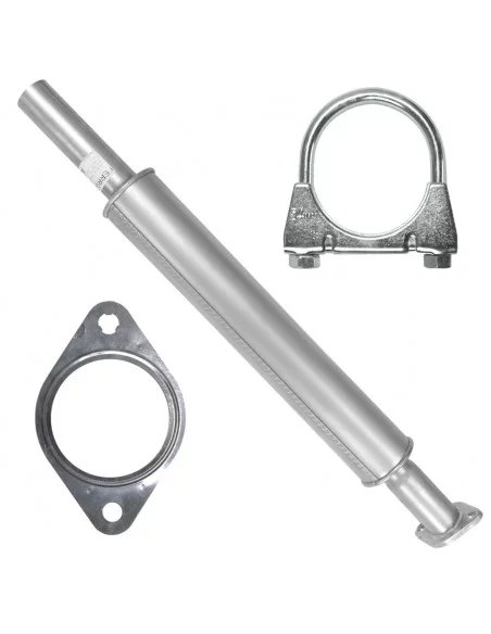 Tłumik środkowy Volvo S40 2 II 12.2003-12.2012 2.0 D Sedan