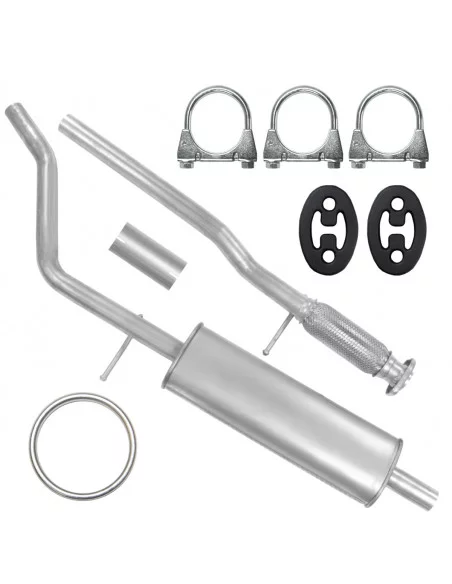 Tłumik środkowy Fiat Punto 2 II (188) 07.1999-12.2007 1.2 Hatchback