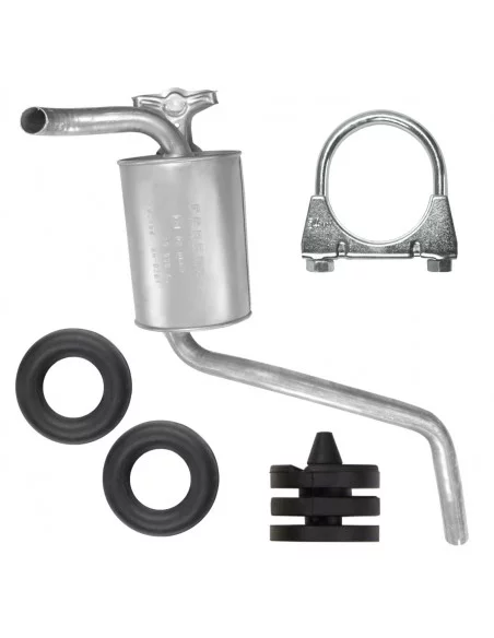 Tłumik końcowy Mercedes 190 W201 10.1982-08.1993 1.8 2.0 Sedan