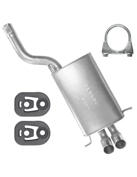 Tłumik końcowy Mercedes C-Klasa C 200 C 220 W203 T203 S203 10.2000-02.2007 2.2 CDI Sedan Kombi