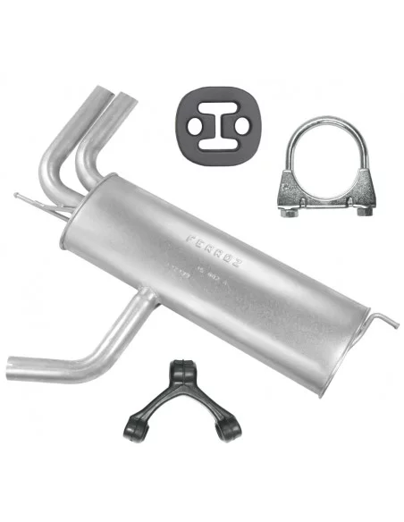 Tłumik końcowy Seat Leon II 2 1P1 05.2005-08.2013 1.6 TDI 1.9 TDI Hatchback