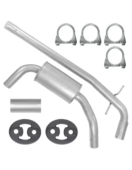 Tłumik środkowy Seat Leon II 2 1P1 05.2005-08.2013 1.4 1.6 Hatchback