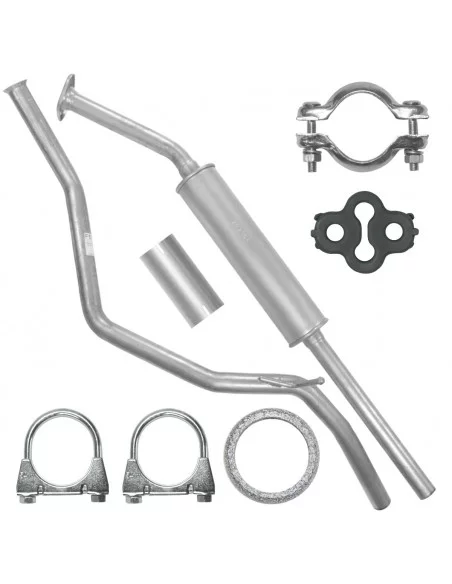 Tłumik środkowy Peugeot 307 04.2001-05.2009 1.6 Kombi