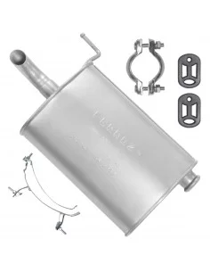 Tłumik końcowy Peugeot 206 01.1998-12.2009 1.1 1.4 1.6 1.4 HDI Kombi