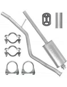 Tłumik środkowy Peugeot 206 CC 01.1998-12.2009 1.6 CC Cabrio